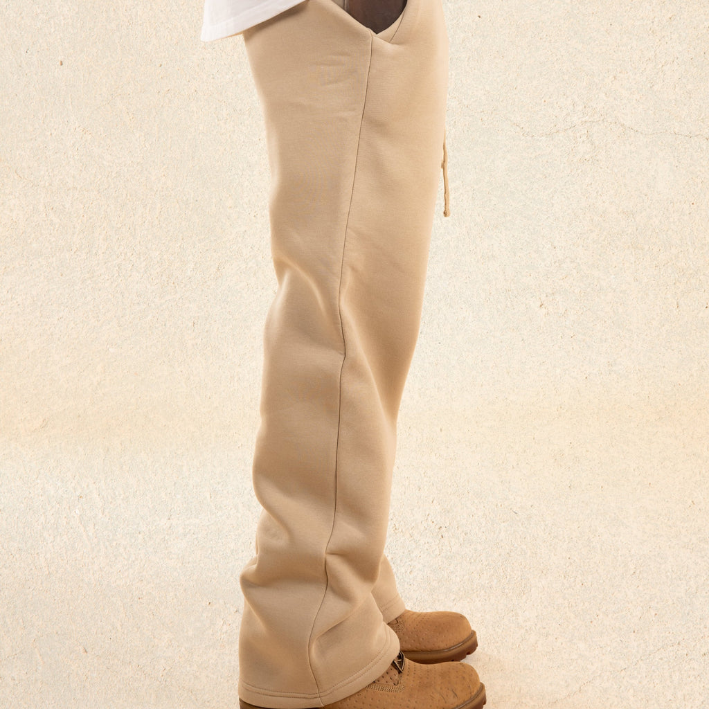 Heavyweight Boot-Cut Pants