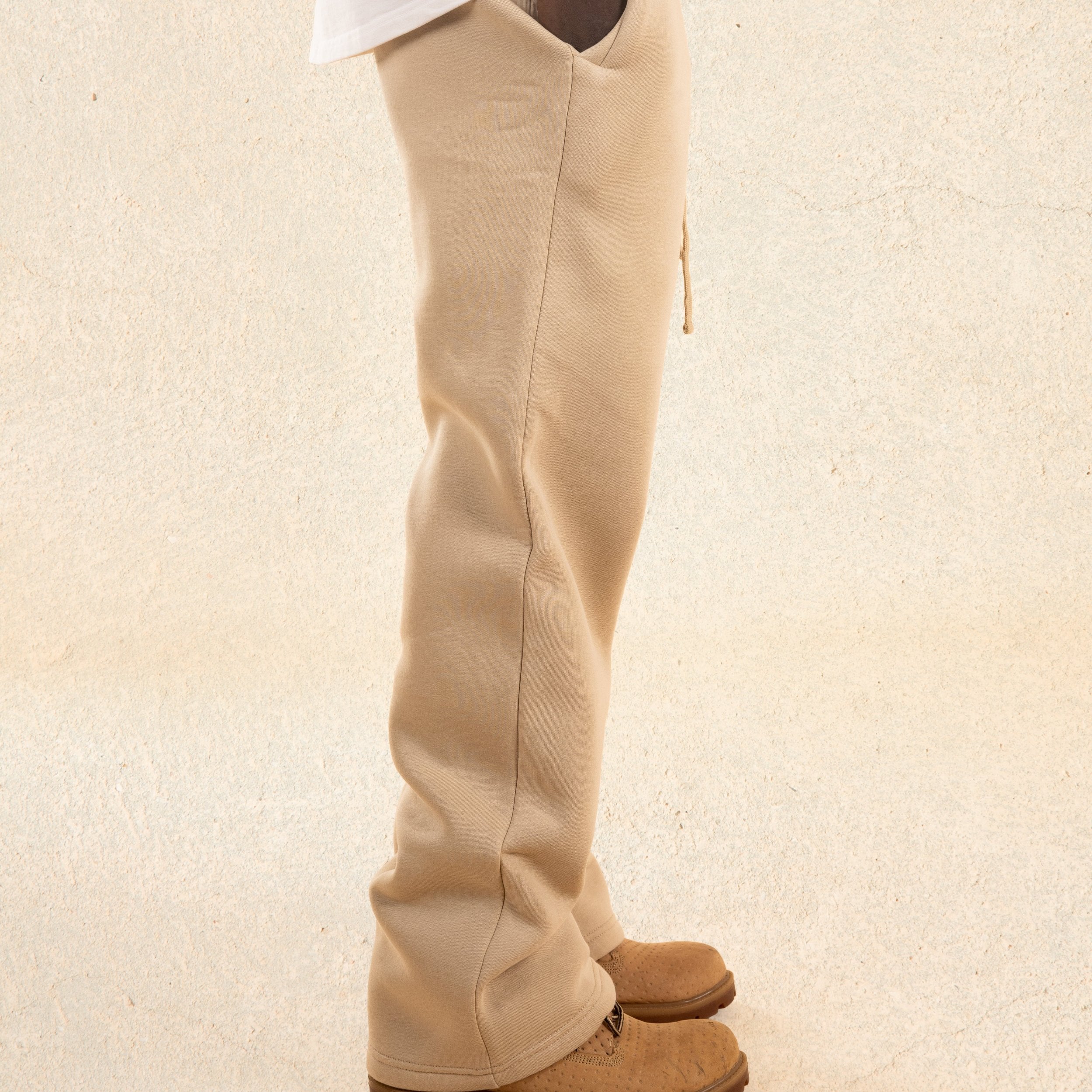 Heavyweight Boot-Cut Pants